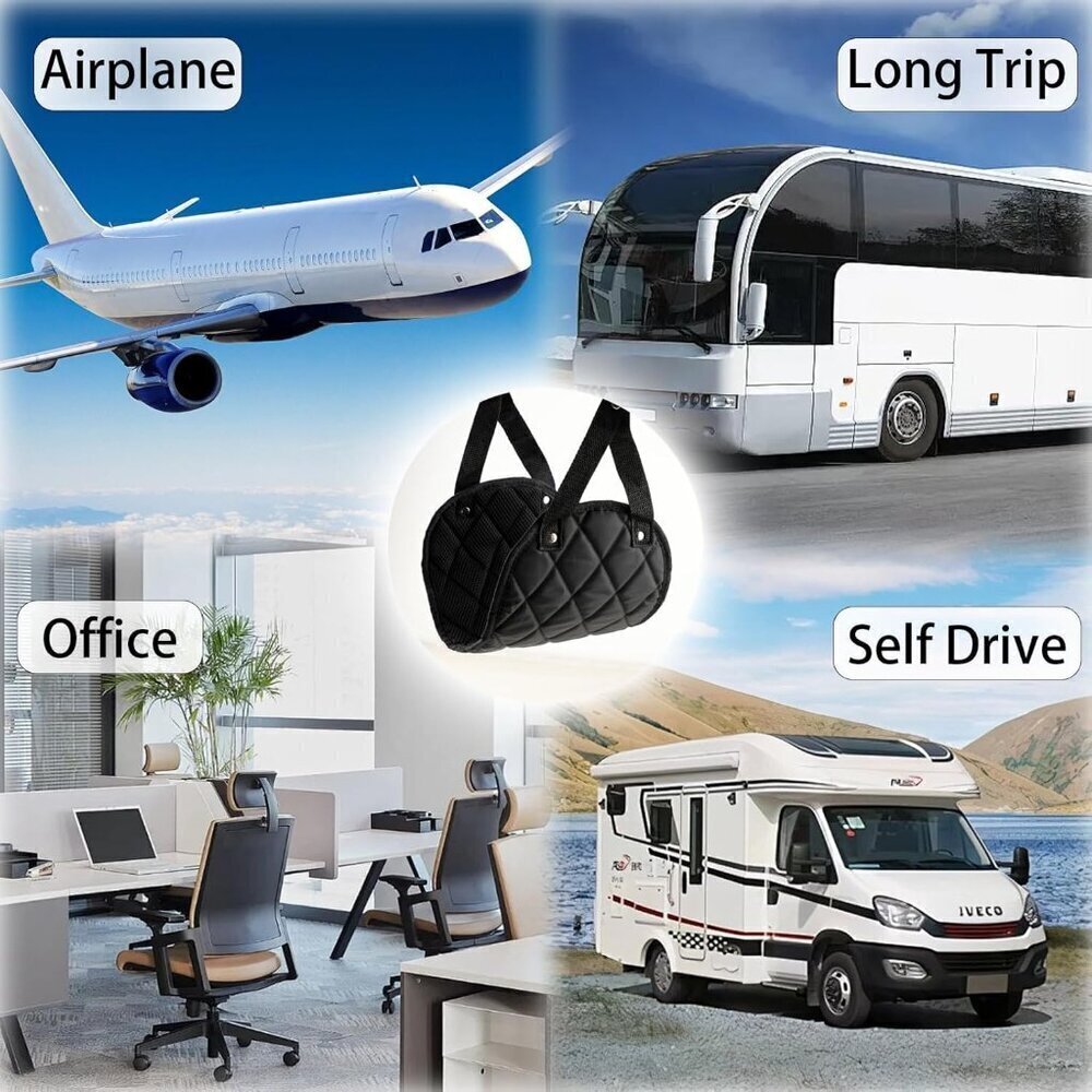 , Portable Leg Rest with Removable Cushion for Women and Men,